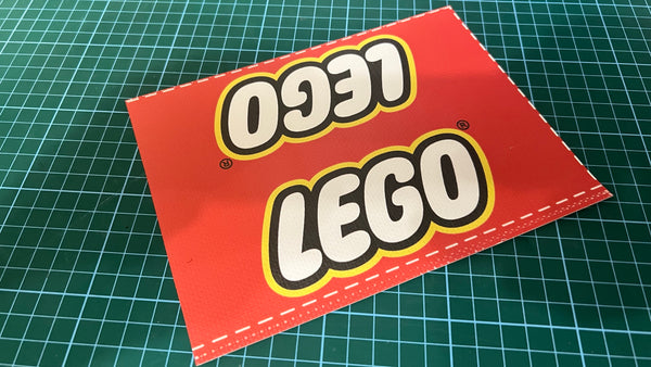 Cool Lego Car Tag 20cm x 15cm