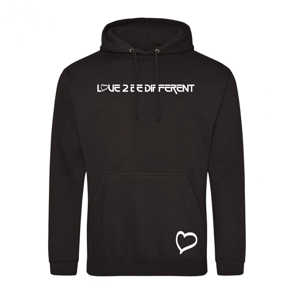 Love 2 Be Different Kids Hoodie