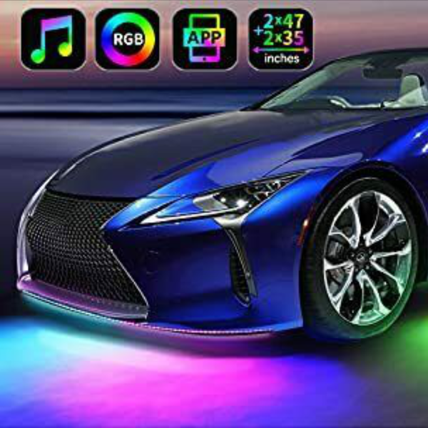 Exterior Car Underglow LED Strip Lights, Dream Color Chasing Neon