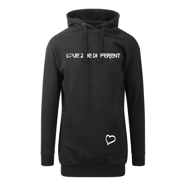 Love 2 Be Different Hoodie Dress